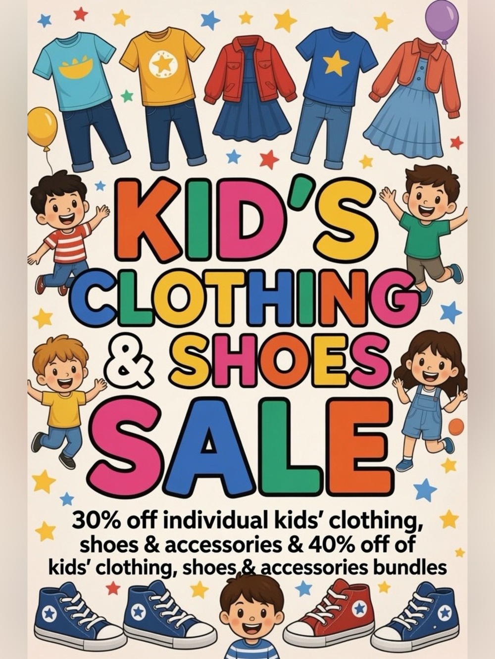 Kids' Clothing, Shoes & Accessories Sale